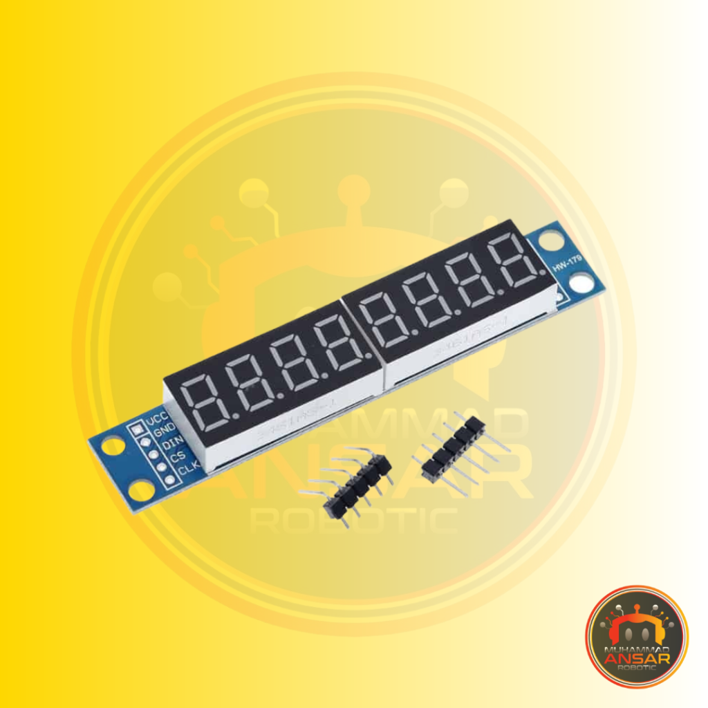 8 Digit 7 Segment Display Module Max7219 Marobotic 9816