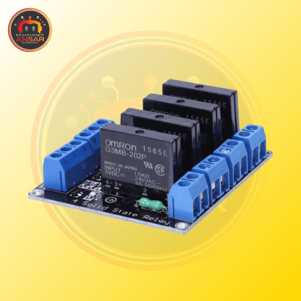 4 Channel 5V Solid State Relay Module – MA Robotic