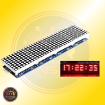 MAX7219 Microcontroller 4 In 1 Display With 5P Line Dot Matrix Module Arduino