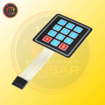 4×3 Matrix 12 keys Membrane Switch Keypad - Image 2