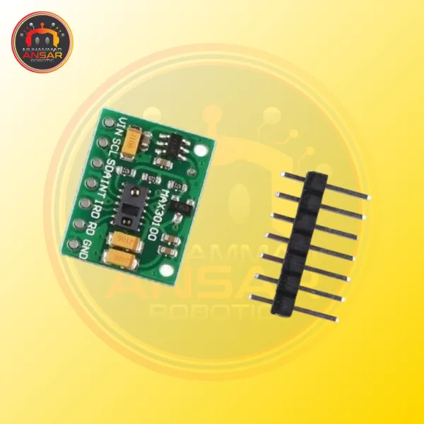 Heart Rate Sensor - MAX30100 (with Male Headers)