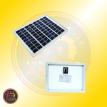 5W 12V Solar Panel With 3m Cable - Image 2