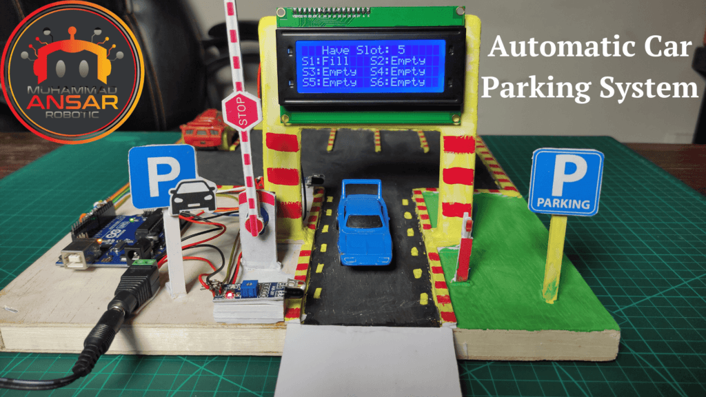 Automatic Car Parking System Using Arduino And I2C LCD Display thumbnail