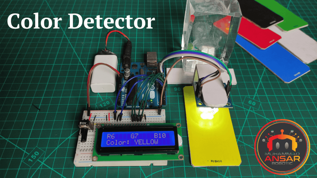 Arduino Based Color Detector Using TCS230 | TCS3200 Color Sensor Project