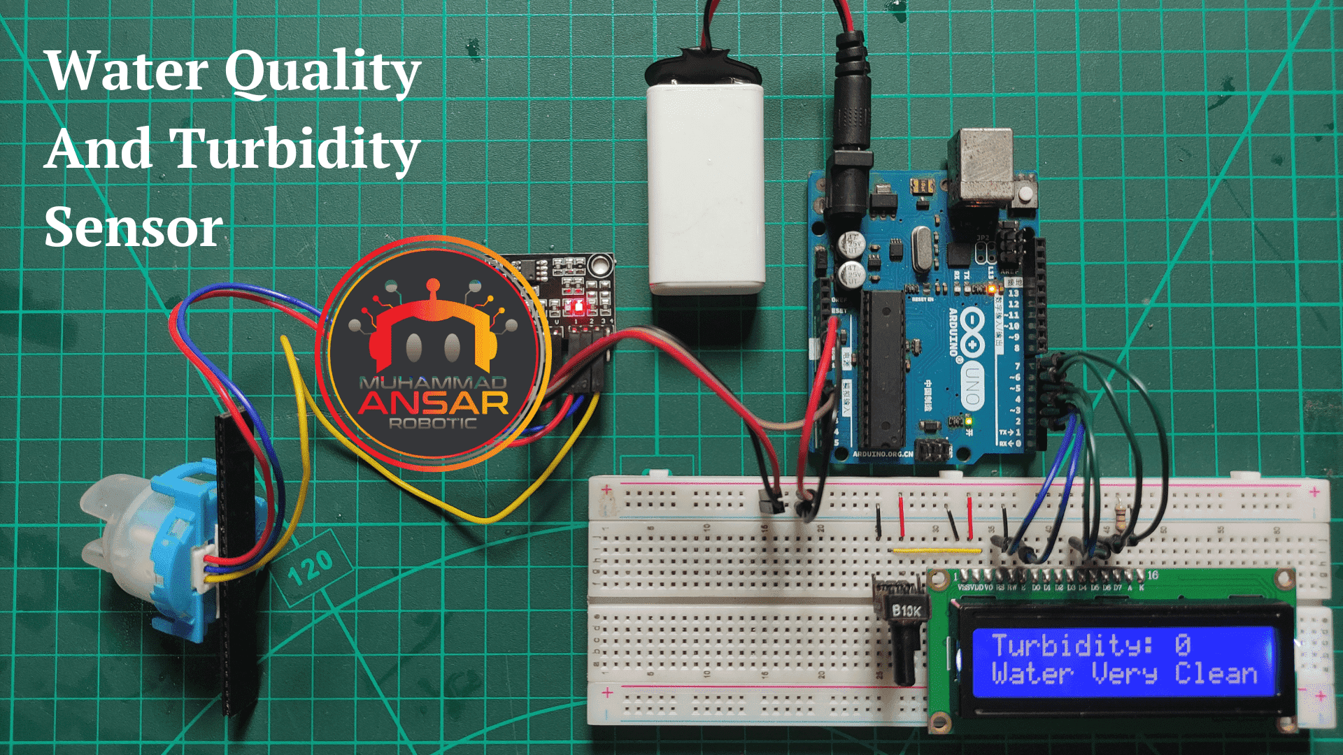 Water Quality Using Arduino And Turbidity Sensor Ma Robotic 1715