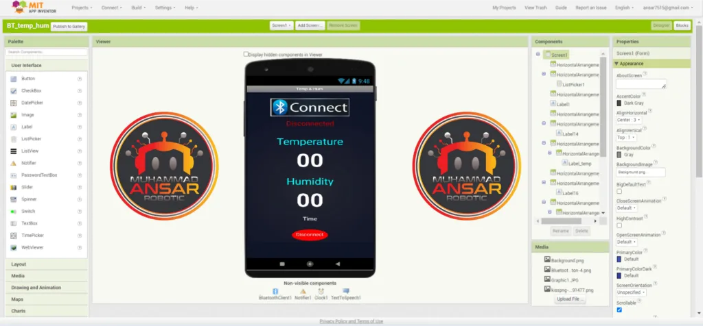 Wireless Temperature And Humidity Monitoring System With Mobile App