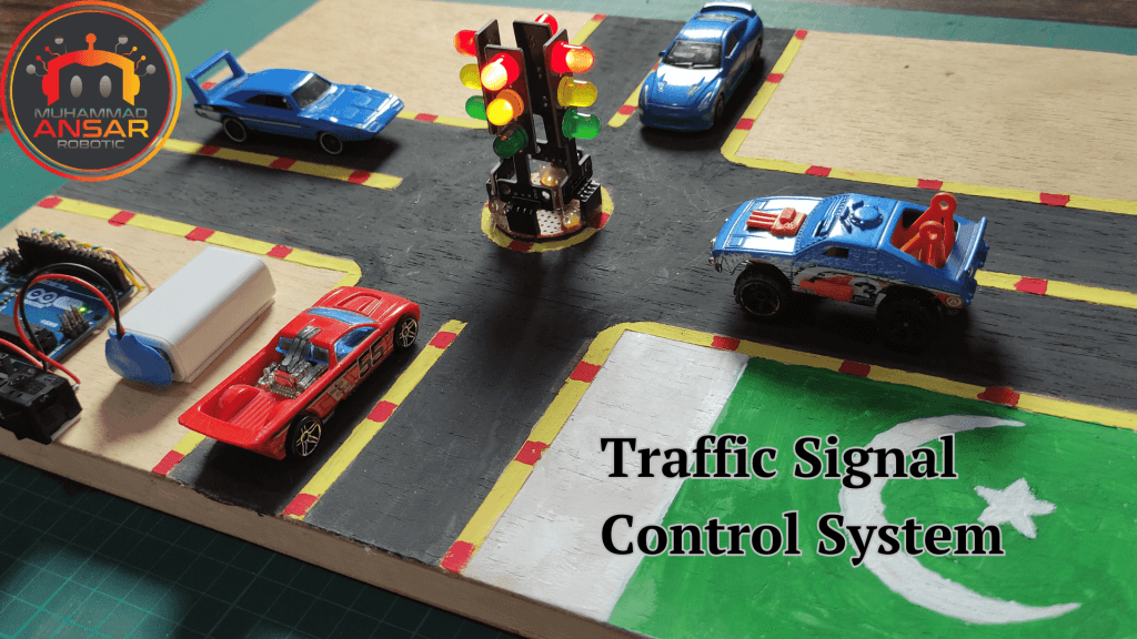 Arduino UNO Based 4 Way Traffic Signal Control