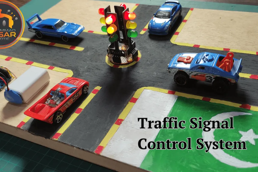 Arduino UNO Based 4 Way Traffic Signal Control