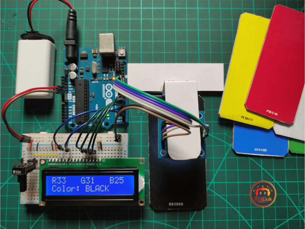 Arduino Based Color Detector Using TCS230 | TCS3200 Color Sensor Project Working