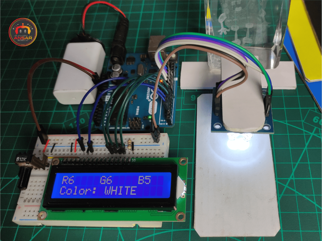 Arduino Based Color Detector Using TCS230 | TCS3200 Color Sensor Project Working
