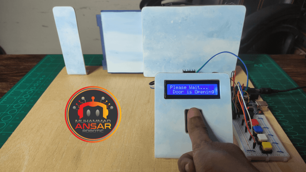 Fingerprint Door Lock Security System Using Arduino UNO