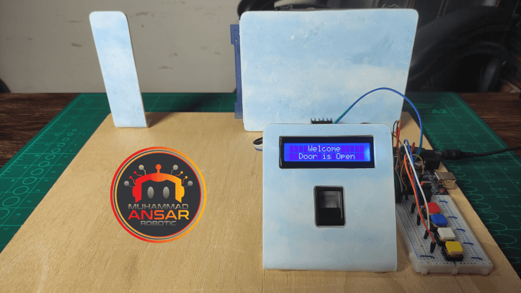 Fingerprint Door Lock Security System Using Arduino UNO