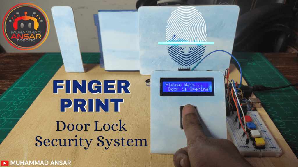 Fingerprint Door Lock Security System Using Arduino UNO