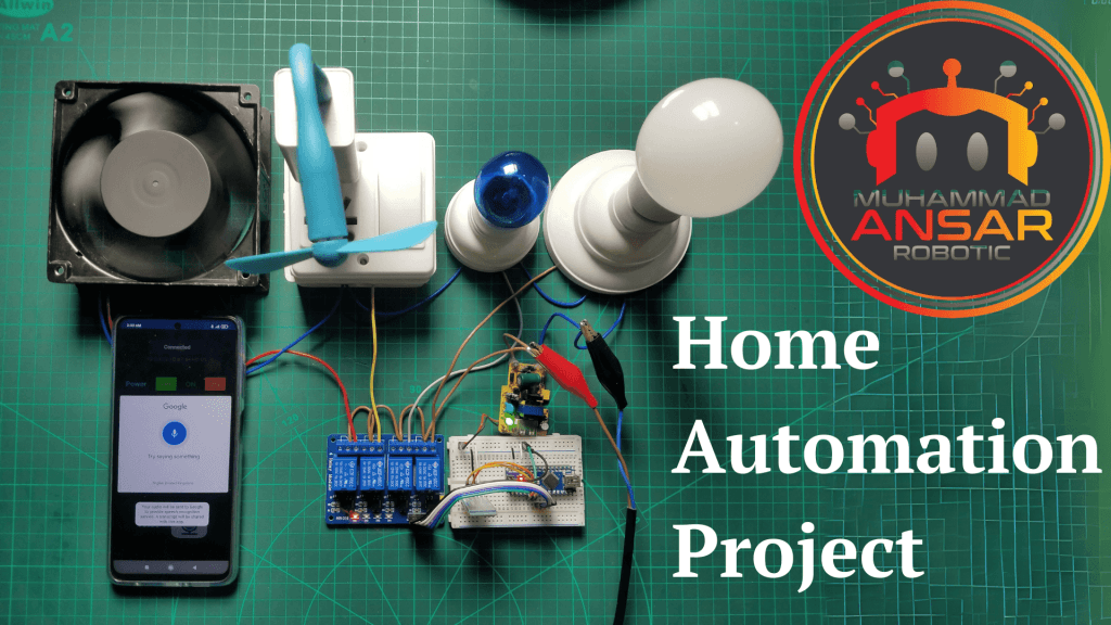 Arduino Based Home Automation Controlled by Android