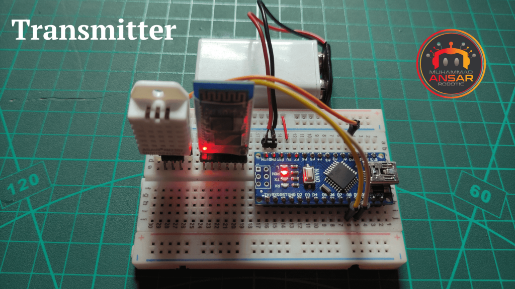 Wireless Temperature And Humidity Monitoring System Using DHT-22 Sensor