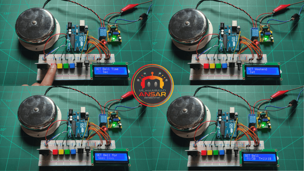 how to make Automatic School Bell Controller