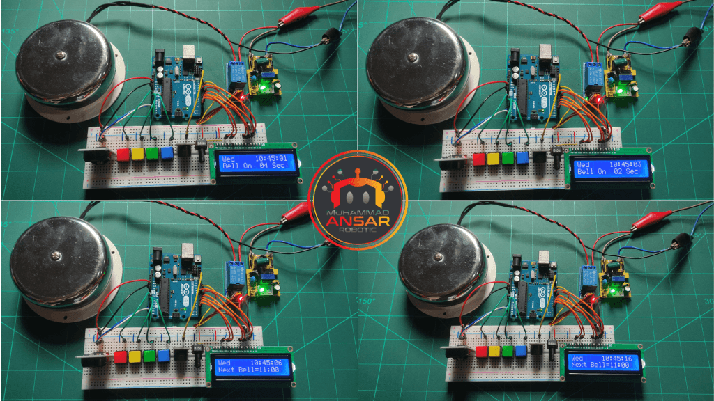 how to make Automatic School Bell Controller