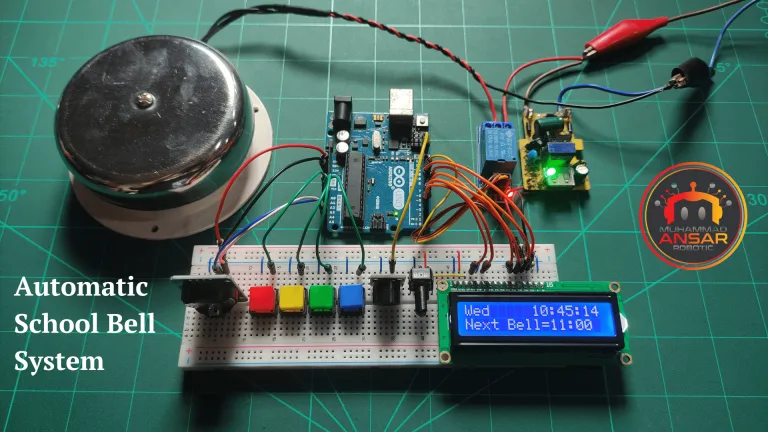how to make Automatic School Bell Controller