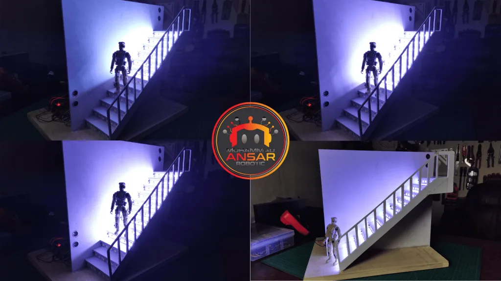 Automatic Stairs Light Control With Arduino