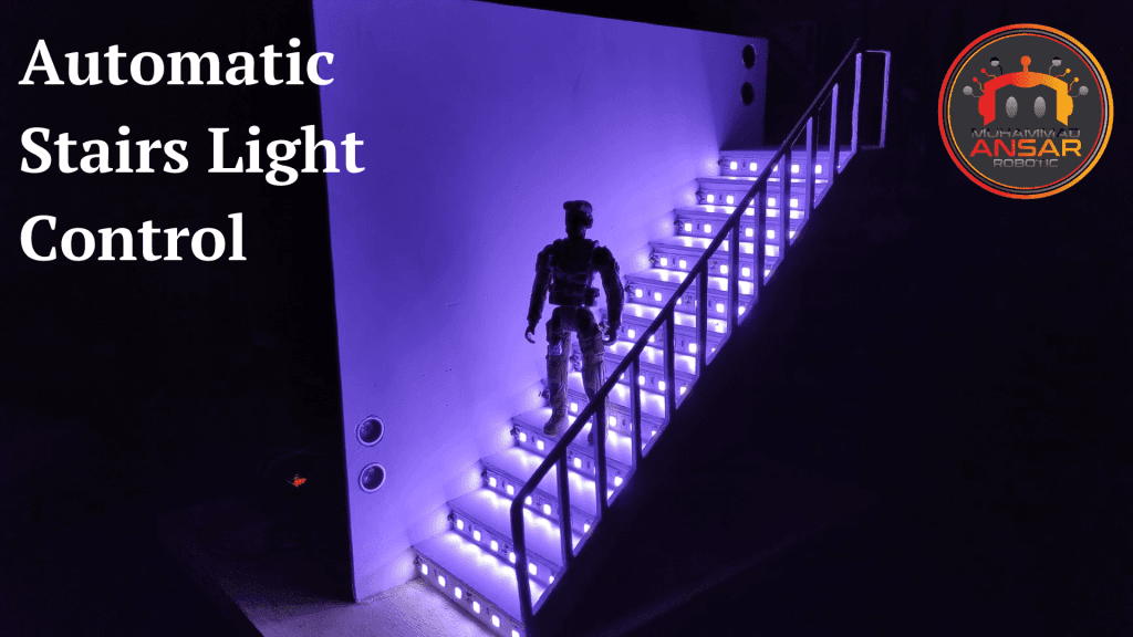 Automatic Stairs Light Control With Arduino