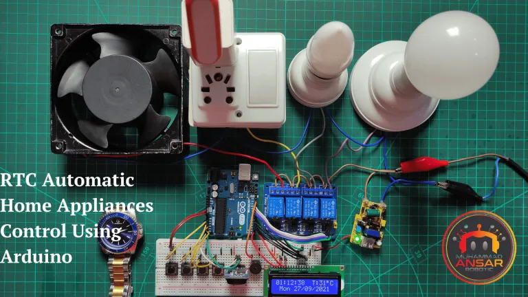 RTC Automatic Home Appliances Control Using Arduino