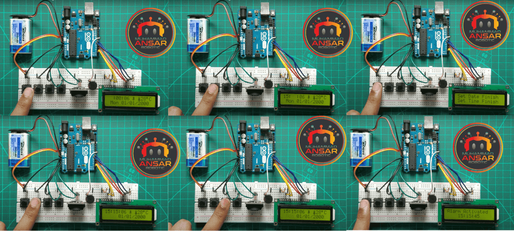 Real Time Clock With Alarm Using Arduino And RTC DS3231