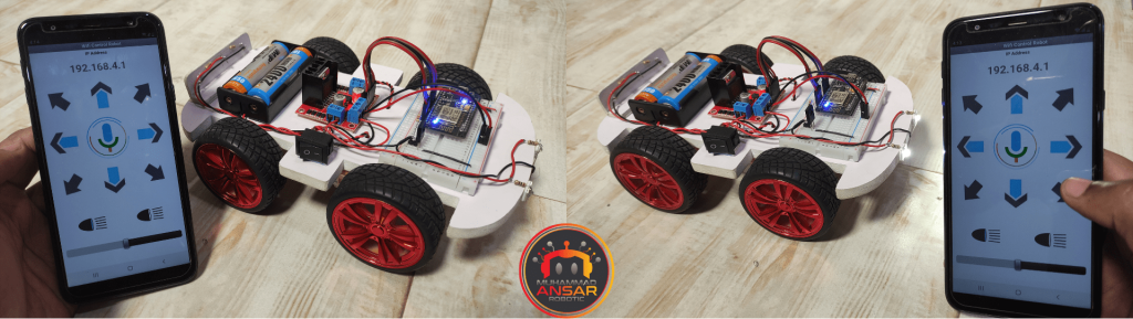 WiFi Based Robot With Android Application Control