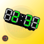 Base Material Plastic Display Type LED Colour Name Black What's In The Box Led Clock Model Number GH8018 Model Name GH8018