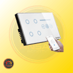 4 Gang WiFi Smart Light Switch & Fan Speed Switch