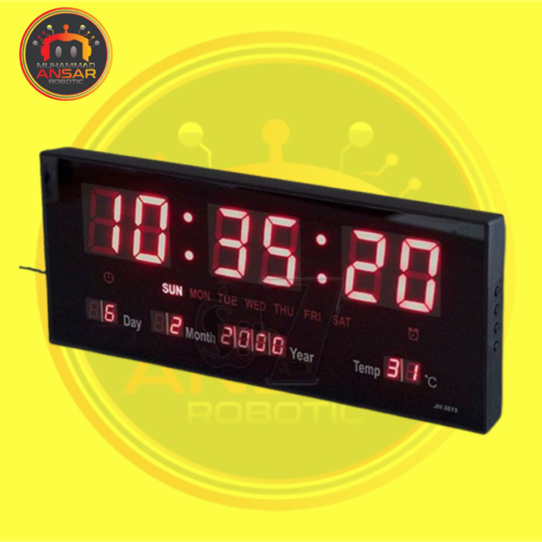 L E D Digital Calendar JH3615